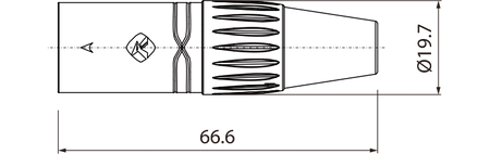 WTYK XLR MĘSKI 3 PIN ROXTONE RX3MP-NT MIKROFONOWY