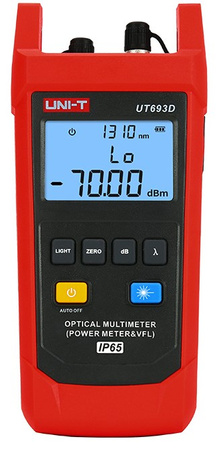 Światłowodowy miernik mocy optycznej UT693D