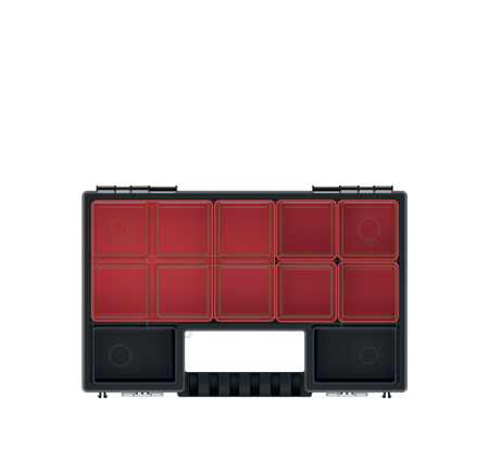 ORGANIZER SKRZYNKA NARZĘDZIOWA KUWETA NORB 30 300X200X50 Z PRZEGRODAMI