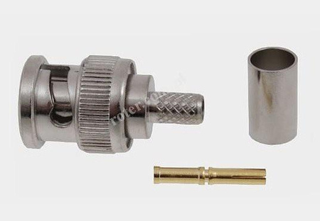 Wtyk RBNC zaciskany na kabel RG58 Vitalco