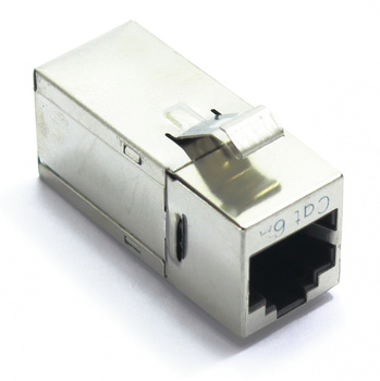 Adapter łącznik rj56 kat 6 ftp ekranowany
