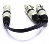 ADAPTER ROZDZIELACZ WTYK XLR- 2X GNIAZDO VITALCO