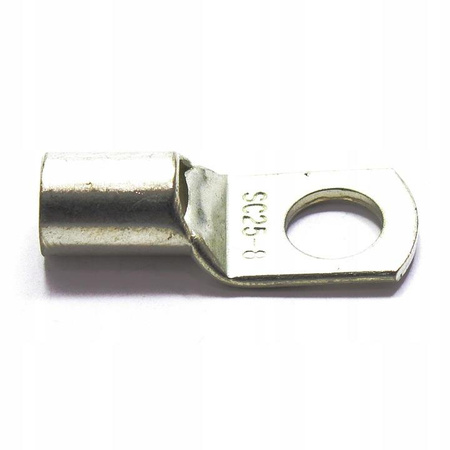 KONEKTOR OCZKOWY MIEDŹ Cu 25mm2 M8 KOŃCÓWKA 10szt