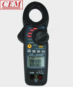 Miernik cęgowy CEM DT-3368
