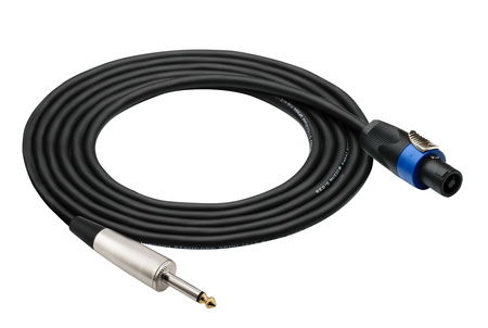 KABEL GŁOŚNIKOWY 2X2,5MM2 SP22150 SPEAKON - JACK 6.3 TS 15M DO KOLUMN