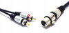 KABEL XLR ŻEŃSKI 2x WTYK RCA VITALCO MKR08 5m