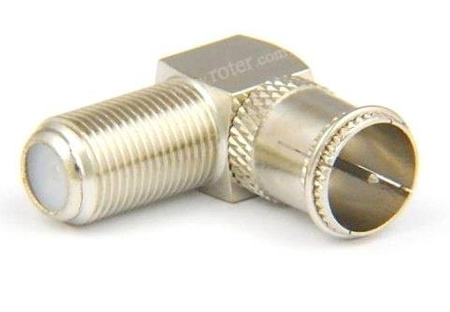 ADAPTER F SZYBKI WTYK F GNIAZDO F KĄTOWY