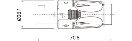 WTYK SPEAKON 4 PIN GŁOŚNIKOWY ROXTONE RS4F-N-GN