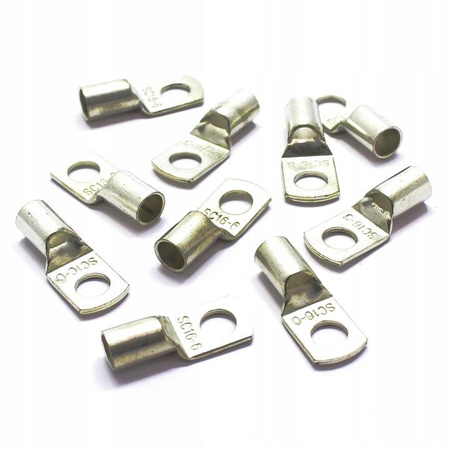 KONEKTOR OCZKOWY MIEDŹ Cu 16mm2 M6 KOŃCÓWKA 10szt