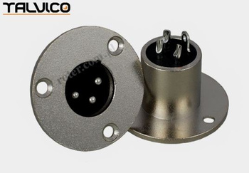 WTYK XLR MONTAŻOWY 3P 36,5/26,5mm MW366