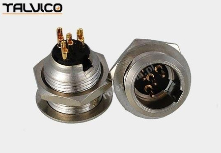 WTYK MONTAŻOWY MINI 4 PIN METAL TALVICO