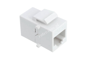 Adapter RJ45 kat. 5 UTP montażowy