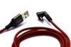 KABEL MICRO USB KĄTOWY 1,5m DSF600