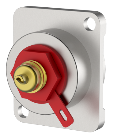 GNIAZDO PANELOWE RCA CINCH ROXTONE RF2D-N-BK