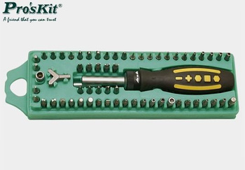 Zestaw końcówek bit/imbus 62szt SD-205 Proskit