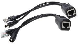 ADAPTER POE ZASILANIE RJ45 ETHERNET UTP LAN KOMPLET