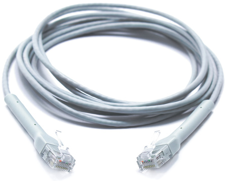 KABEL LAN SIECIOWY RJ45 CAT 6 UTP SZARY 6P30 PATCHCORD 2M FLEXI SLIM