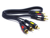 KABEL RCA 10m 3RCA - 3RCA ŁEZKA VITALCO RK32