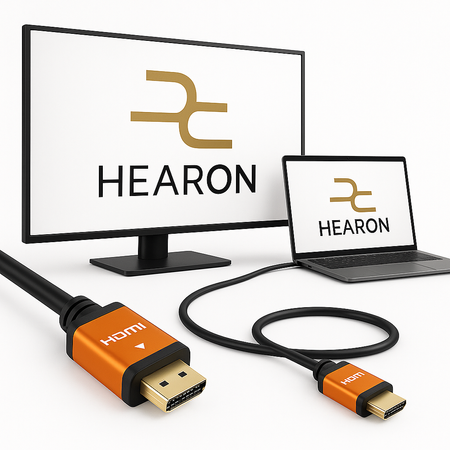 KABEL HDMI 2.0 4K 60HZ HDR 1M UHD ARC 3D GOLD HD ETHERNET PRZEWÓD