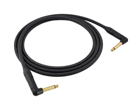 KABEL INSTRUMENTALNY JACK 6.3/ JACK 6.3 KĄTOWY GCSA1330 3m GITAROWY