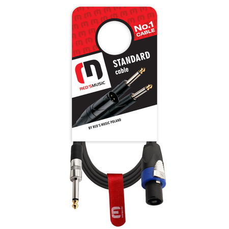 KABEL GŁOŚNIKOWY 2X1,5MM2 SPEAKON DUŻY JACK 6.3MM TS MONO SP1250 5M