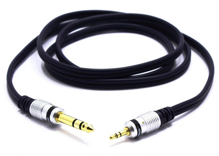 KABEL AUX JACK 3,5 - JACK 6,3 STEREO 5M VITALCO MK68