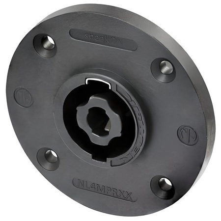 GNIAZDO GŁOŚNIKOWE SPEAKON NL4MPRXX NEUTRIK TABLICOWE MONTAŻOWE OKRĄGŁE