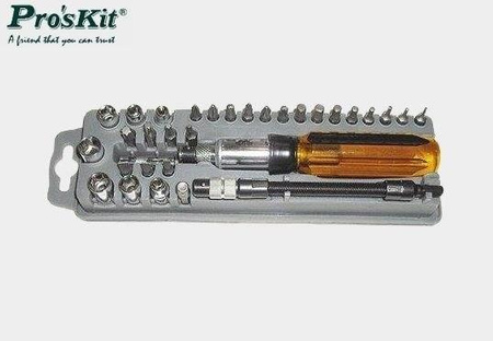 Zestaw końcówek bit/imbus 33szt 8PK-204A Proskit