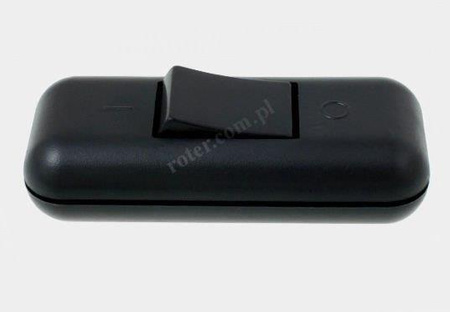 Przeł. przelotowy WL-01 czarny 2A 250V