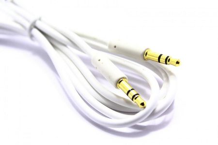 KABEL AUX MINI JACK 3,5 STEREO BIAŁY VITALCO 10M JKJ20