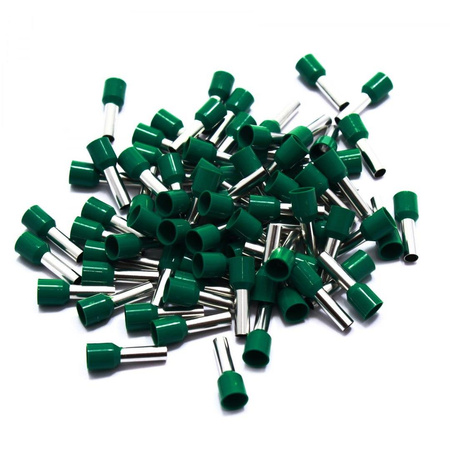 TULEJKA IZOLOWANA KABLOWA ZAKOŃCZENIE 6mm TULEJKI IZOLOWANE 100 sztuk