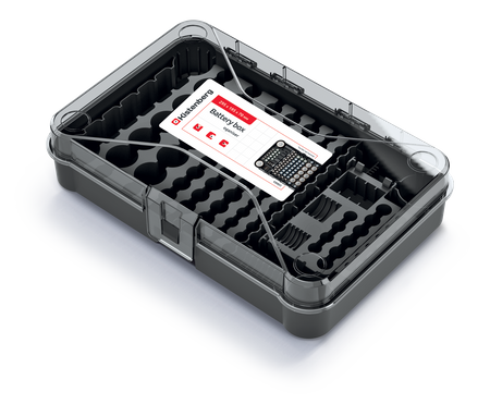 ORGANIZER POJEMNIK NA BATERIE BATTERY BOX 115 SZTUK