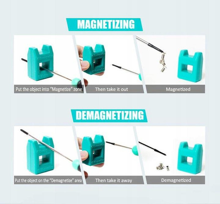 ZESTAW WKRĘTAKI OBCINACZKI MAGNETYZER PK-652