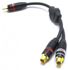 ADAPTER TRÓJNIK WTYK RCA 2X GNIAZDO RCA VITALCO