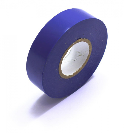 Taśma izolacyjna PVC 18,3m niebieska