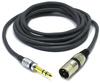 KABEL WTYK XLR JACK 6,3 STEREO 1m VITALCO MK36