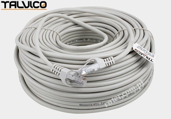 Patch cord UTP kat.5e 50m szary 5P41