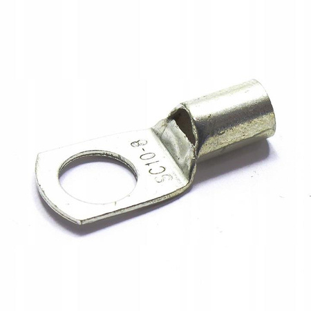 KONEKTOR OCZKOWY MIEDŹ Cu 10mm2 KOŃCÓWKA M8 10szt