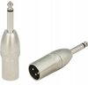 ADAPTER XLR MĘSKI WTYK DUŻY JACK 6.3 MONO 6,3 ROXTONE