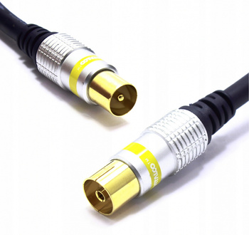 KABEL ANTENOWY TV WTYK - GNIAZDO 10M AK50