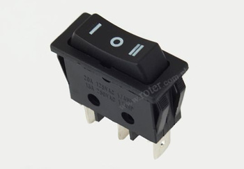 Przeł. kołyskowy średni (on)-off-(on)