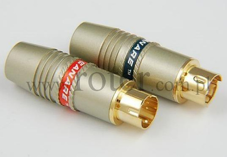 Wtyk SVHS złoty Anare Vitalco