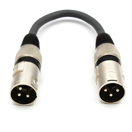 ADAPTER WTYK XLR MĘSKI NA WTYK XLR MĘSKI ŁĄCZNIK GENDER CHANGER VITALCO