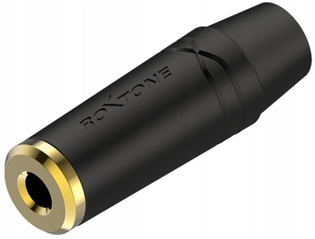 GNIAZDO MINI JACK 3.5 STEREO ROXTONE RMJ3FPP-65-BG