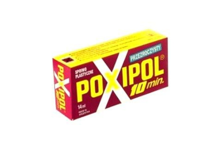 Klej POXIPOL przeźroczysty (czerwony)