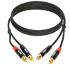 KABEL 2X RCA - 2X RCA 6m STEREO AUDIO KLOTZ