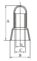KONEKTOR ŁĄCZNIK TULEJKA IZOLOWANA 4mm / 5.5mm2