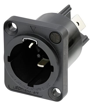 GNIAZDO TABLICOWE SIECIOWE POWERCON TRUE1 NAC3MPX-TOP NEUTRIK