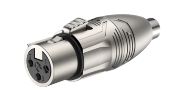 ADAPTER REDUKCJA PRZEJŚCIÓWKA WTYK XLR ŻEŃSKI - GNIAZDO RCA RA2XFPF ROXTONE