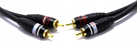 KABEL 2x RCA 2RCA 3m AUDIO CHINCH VITALCO PREMIUM RKD400
